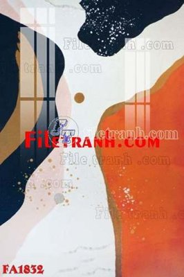 File PSD File gốc in bộ tranh decor treo tráng gương canvas FA1832 (gốc) cho designer