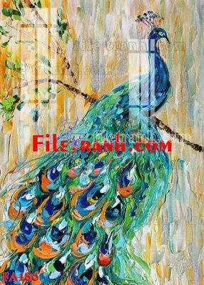 Download file gốc File gốc in bộ tranh decor treo tráng gương canvas FA186 (in lụa) cao cấp