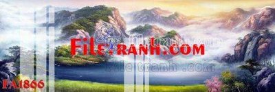 File gốc File gốc in bộ tranh decor treo tráng gương canvas FA1866 (in tráng gương) sang trọng