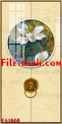 Tải về hình ảnh gốc File gốc in bộ tranh decor treo tráng gương canvas FA1868 sắc nét