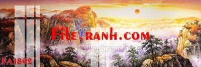 File gốc File gốc in bộ tranh decor treo tráng gương canvas FA1892 (in lụa) cao cấp