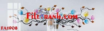 File in ấn cao cấp File gốc in bộ tranh decor treo tráng gương canvas FA1908 (file gốc)