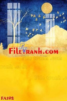 File ảnh File gốc in bộ tranh decor treo tráng gương canvas FA192 (gốc) in quảng cáo ngoài trời