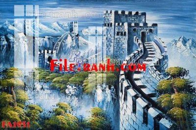 File tranh trang trí File gốc in bộ tranh decor treo tráng gương canvas FA1931 (file gốc)