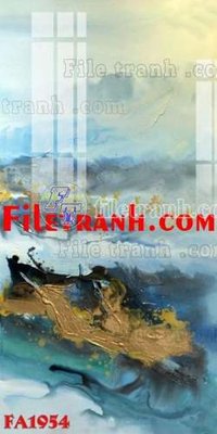 File gốc in ấn File gốc in bộ tranh decor treo tráng gương canvas FA1954 chất lượng vượt trội