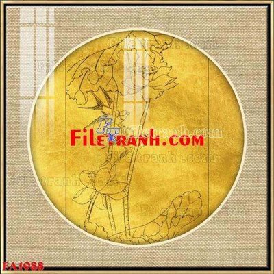 Tải file File gốc in bộ tranh decor treo tráng gương canvas FA1988 (gốc) in nhanh