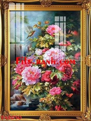 File gốc File gốc in bộ tranh decor treo tráng gương canvas FA2030 (thiết kế) cho in ấn