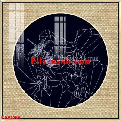 Tải file tranh File gốc in bộ tranh decor treo tráng gương canvas FA2055 (gốc) tại Filetranh.com