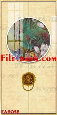 Tải file File gốc in bộ tranh decor treo tráng gương canvas FA2058 (gốc) để in ấn ngay