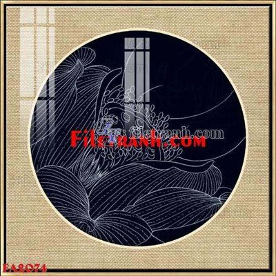 File gốc File gốc in bộ tranh decor treo tráng gương canvas FA2074 (phiên bản chuẩn) để in ấn