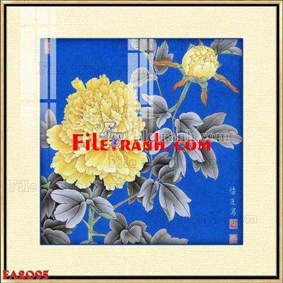 File tranh gốc File gốc in bộ tranh decor treo tráng gương canvas FA2095 chủ đề hiện đại