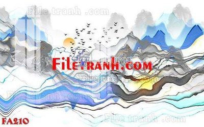 File gốc File gốc in bộ tranh decor treo tráng gương canvas FA210 (dành cho quảng cáo)