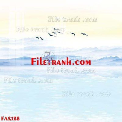 File tranh File gốc in bộ tranh decor treo tráng gương canvas FA2128 (ảnh gốc) độ nét vượt trội