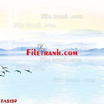 File tranh File gốc in bộ tranh decor treo tráng gương canvas FA2129 (ảnh gốc) không bị mờ