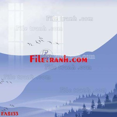 File in ấn File gốc in bộ tranh decor treo tráng gương canvas FA2133 (bản gốc) sắc nét