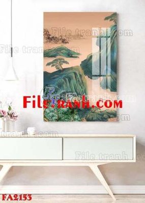 Tải về file tranh gốc File gốc in bộ tranh decor treo tráng gương canvas FA2153 (để in quảng cáo)