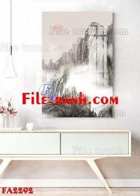 File gốc File gốc in bộ tranh decor treo tráng gương canvas FA2292 (vector) cho in ấn