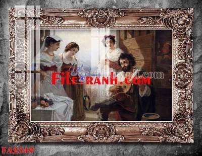 File ảnh File gốc in bộ tranh decor treo tráng gương canvas FA2349 (gốc) in biển hiệu