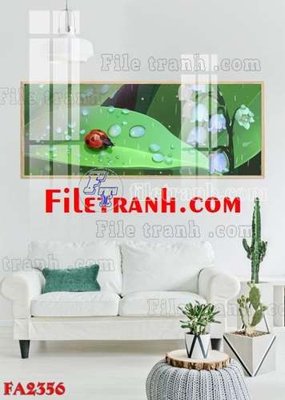 Ảnh gốc file in lụa File gốc in bộ tranh decor treo tráng gương canvas FA2356 chi tiết