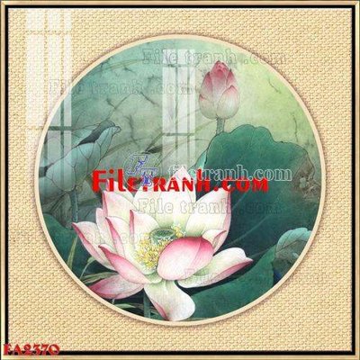 File tranh File gốc in bộ tranh decor treo tráng gương canvas FA2370 (bản gốc) in lụa 3D