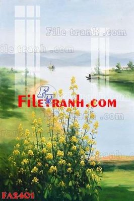 Ảnh mô tả file gốc in mica File gốc in bộ tranh decor treo tráng gương canvas FA2401