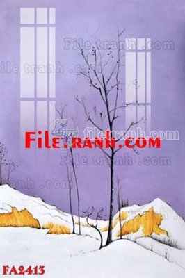 File ảnh File gốc in bộ tranh decor treo tráng gương canvas FA2413 (gốc) dùng in Pano