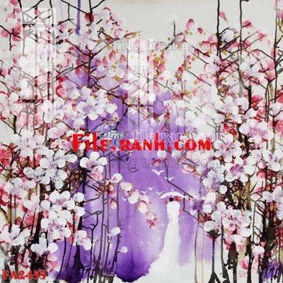 Download file gốc File gốc in bộ tranh decor treo tráng gương canvas FA2455 (in lụa) cao cấp