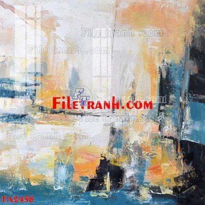 Download file gốc File gốc in bộ tranh decor treo tráng gương canvas FA2458 (in lụa) hoa lá