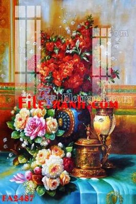 Tải file gốc File gốc in bộ tranh decor treo tráng gương canvas FA2487 (in khổ lớn) không vỡ