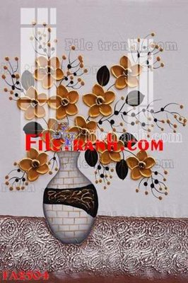 Download file gốc File gốc in bộ tranh decor treo tráng gương canvas FA2504 (in mica) trang trí