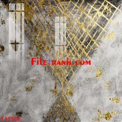 Tải file gốc File gốc in bộ tranh decor treo tráng gương canvas FA2526 (in khổ lớn) không vỡ