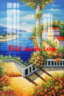 File tranh File gốc in bộ tranh decor treo tráng gương canvas FA2551 (gốc) in backlit film