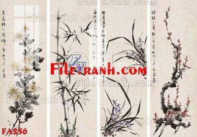 Tải file gốc File gốc in bộ tranh decor treo tráng gương canvas FA256 (bản PSD) gốc