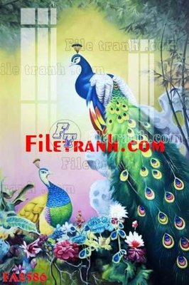 Ảnh gốc File gốc in bộ tranh decor treo tráng gương canvas FA2586 (độ nét cao) in mica