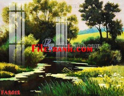 Ảnh mô tả file gốc in mica File gốc in bộ tranh decor treo tráng gương canvas FA2612