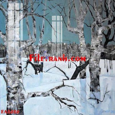 Tải file gốc in lụa File gốc in bộ tranh decor treo tráng gương canvas FA2626 siêu nét