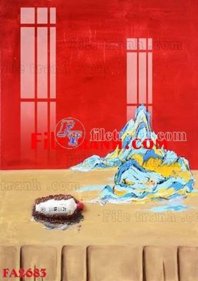 File gốc File gốc in bộ tranh decor treo tráng gương canvas FA2683 (in tráng gương) ốp tường