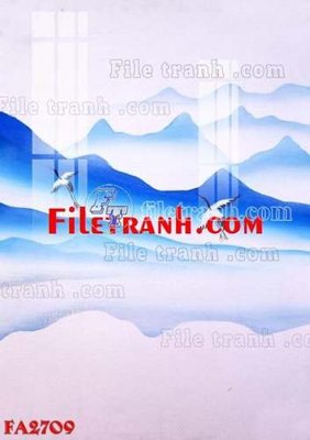 File ảnh File gốc in bộ tranh decor treo tráng gương canvas FA2709 (gốc) in poster