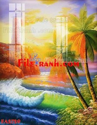 Tải về hình ảnh gốc File gốc in bộ tranh decor treo tráng gương canvas FA2729 sắc nét