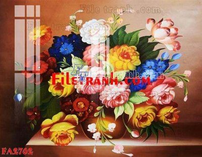 File ảnh File gốc in bộ tranh decor treo tráng gương canvas FA2762 (gốc) cho trang trí nhà hàng