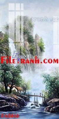 File in trần File gốc in bộ tranh decor treo tráng gương canvas FA2816 (file gốc) xuyên sáng