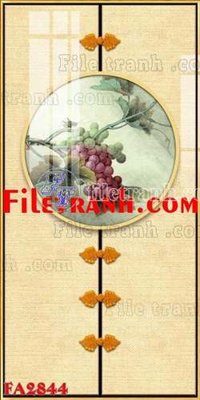File gốc File gốc in bộ tranh decor treo tráng gương canvas FA2844 (in lụa) cao cấp
