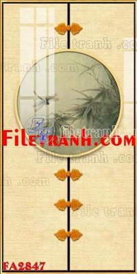 File in trần File gốc in bộ tranh decor treo tráng gương canvas FA2847 (bản gốc) mây trời