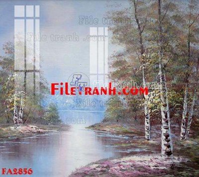 File tranh File gốc in bộ tranh decor treo tráng gương canvas FA2856 (gốc) chủ đề trẻ em
