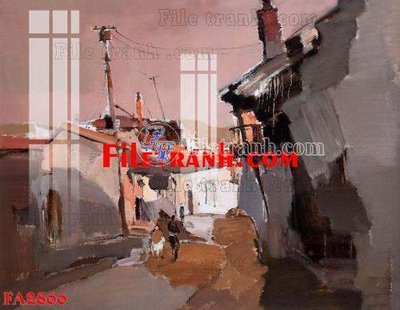 File tranh File gốc in bộ tranh decor treo tráng gương canvas FA2866 (gốc) chủ đề thiên nhiên