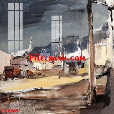 File gốc File gốc in bộ tranh decor treo tráng gương canvas FA2885 (bản quyền) cho in ấn