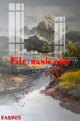 File gốc File gốc in bộ tranh decor treo tráng gương canvas FA2903 (thiết kế) cho in ấn