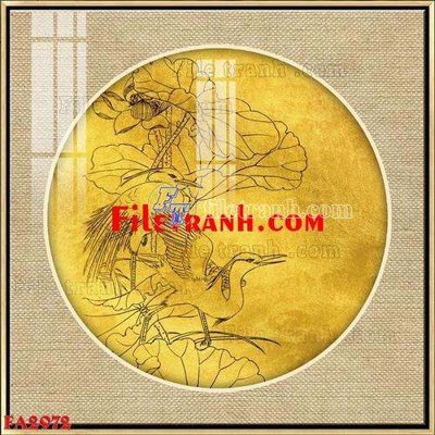 Hình ảnh file gốc in trần nhà File gốc in bộ tranh decor treo tráng gương canvas FA2972