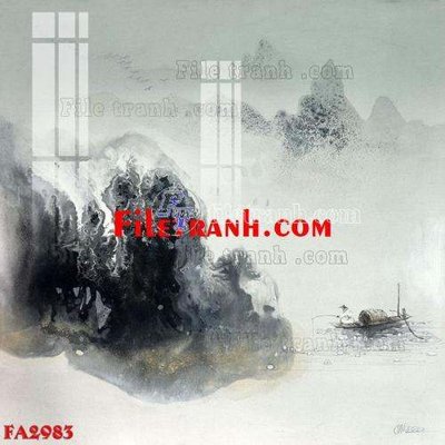 File tranh gốc File gốc in bộ tranh decor treo tráng gương canvas FA2983 (bản quyền) Filetranh.com