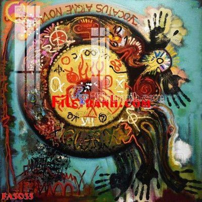 File in trần File gốc in bộ tranh decor treo tráng gương canvas FA3035 (bản gốc) đại dương